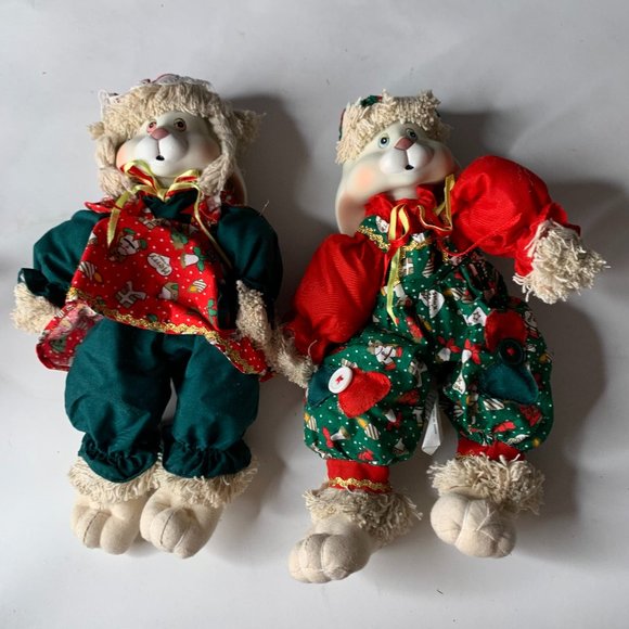 VINTAGE HOUSE OF LLOYDS CHRISTMAS AROUND THE WORLD HIP & HOP Bunny set - Picture 6 of 8